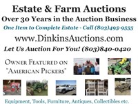 LET US AUCTION FOR YOU! (803)840-0420