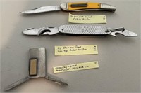 R - LOT OF 3 COLLECTIBLE KNIVES (R41)