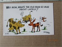 Postcard Comic  Hey Mom What's The Old Man So Mad