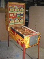 Bally Dixieland numbers bingo pinball machine