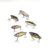Fishing Lure Bundle Lot - 6 Pack of Lipless Shads