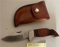 R - LAKOTA KNIFE W/ LEATHER SHEATH (R45)