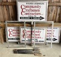 Assorted Signs & Frames