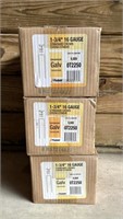 (3) Cases of Paslode Standard Crown Staples