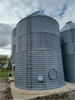 2900bu Corrugated Grain Storage Bin #11*Oakbluff