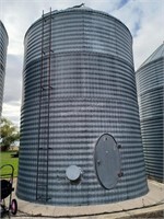 2900 bu Corrugated Grain Storage Bin #14*Oakbluff