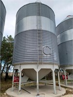 Hopper-Bottom Corrugated Grain Storage Bin #18