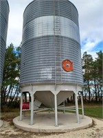 Hopper-Bottom Corrugated Grain Storage Bin #19
