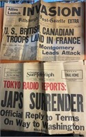 1944/45 Pittsburgh Paper WW2 issues