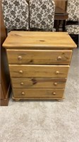 Softwood chest 25 1/2“ x 15“ x 29“