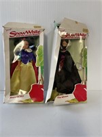 Disney 11 1/2 Dolls The Queen & Snow White