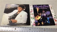 Michael Jackson and Prince record albums