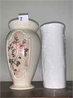 A GIFT FROM FTD AND ALCOBACA TALL VASES