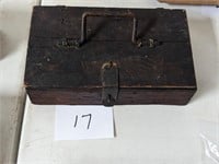 Vintage Wooden Box of Misc. Bullets
