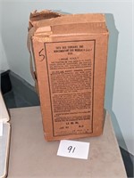 Vintage Gas Mask in Original Box