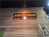 John Deere 2x6' Double Sided Veribrite Sign