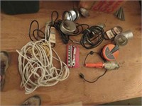 Trouble Lights, Screws, Nails, Rope & More MIsc
