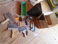 Plaster Gun & Hopper & Other Mudding Tools