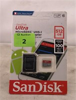 Sansdisk Ultra 512GB microSDXC UHS-I card with