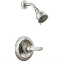 Delta Foundations Stainless 1-handle Shower Faucet