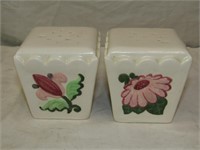 Vintage Ceramic S & P Shakers 3 1/4" T