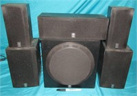 Yamaha Speaker System Small Speakers Work