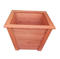 Style Selections Cedar Wood Traditional Planter