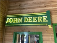 John Deere Porcelain Neon Sign