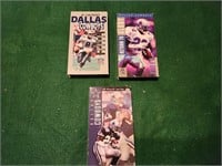 Vtg Dallas Cowboys VHS Lot