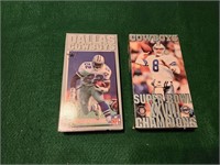Vtg Dallas Cowboys VHS Lot