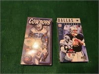 Vtg Dallas Cowboys  VHS Lot
