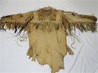 NATIVE AMERICAN LEATHER OUTFIT: