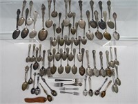 COLLECTION OF SPOONS:
