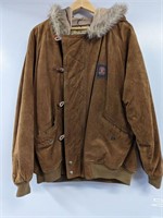 Brown Chevignon Vintage Leather Jacket