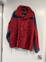Red & Blue The North Face Mountain Jacket