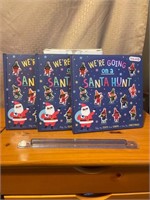 3 new Santa Hunt thick page books