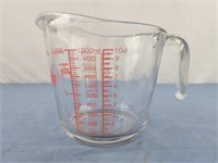 Fire King Anchor Hocking  32 oz glass measuring