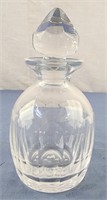 6" glass decanter bottle