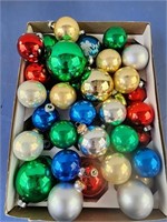 Assorted christmas ball ornaments