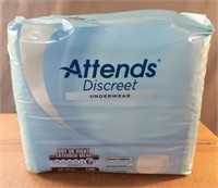 Attends Discreet underwear X-Large 6 absorbancy