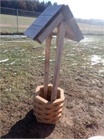 Wooden Wishing Well - 60"H