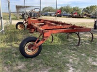 HESTON CHISEL PLOW-NEW TIRES