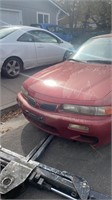 1998 Mitsubishi Galant Red