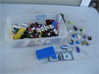 Lot of Assorted Legos & Mini Figures