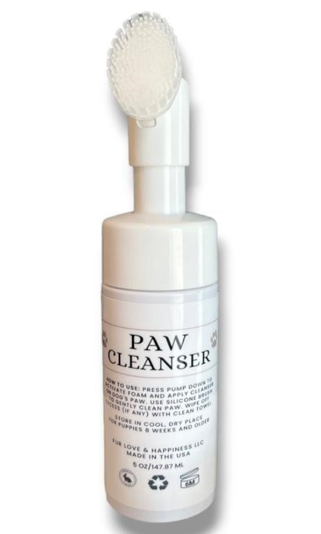 DOG FOAM PAW CLENSER BY FUR LOVE & HAPPINESS