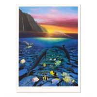 Wyland, "Kiss For the Sea" Limited Edition Lithogr