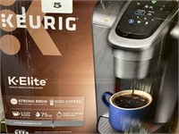 Keurig K|Elite Coffee Maker $120 RETAIL