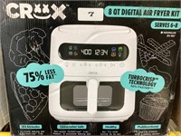 Crux 8qt Digital Air Fryer Kit