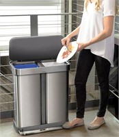 simplehuman 58L Hands-Free Trash Can $200 RETAIL