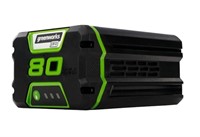 Greenworks Pro 80V 2.5Ah Lithium Battery $160 RETA